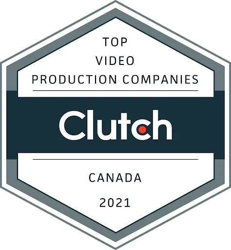 Meilleure entreprise de production vidéo — Clutch 2021