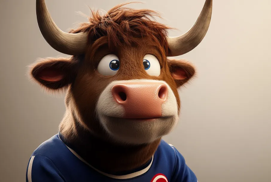 First TV commercial with NHL player & AI cow — Black Box Productions