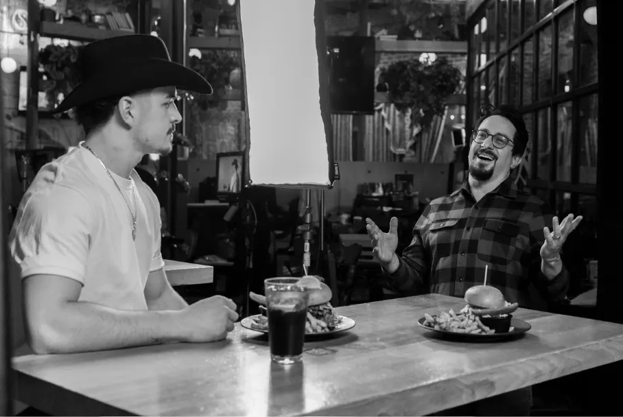 First TV commercial with NHL player & AI cow — Black Box Productions