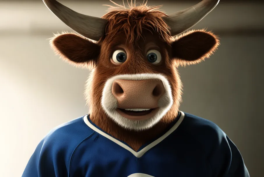 First TV commercial with NHL player & AI cow — Black Box Productions