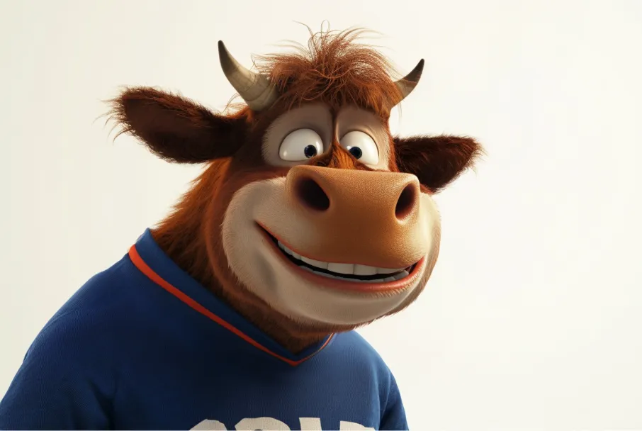 First TV commercial with NHL player & AI cow — Black Box Productions