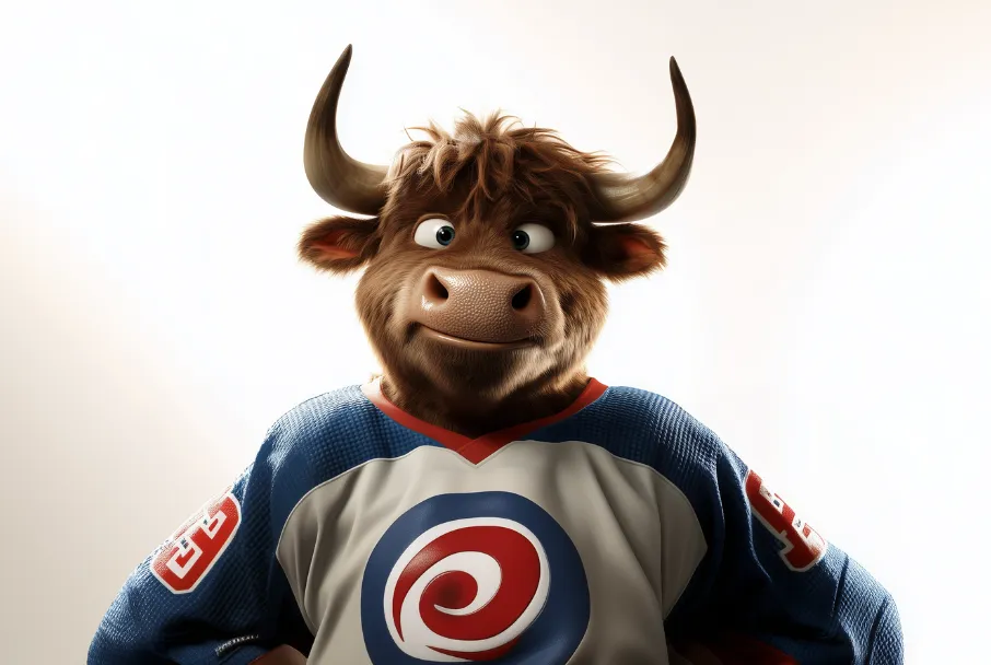 First TV commercial with NHL player & AI cow — Black Box Productions