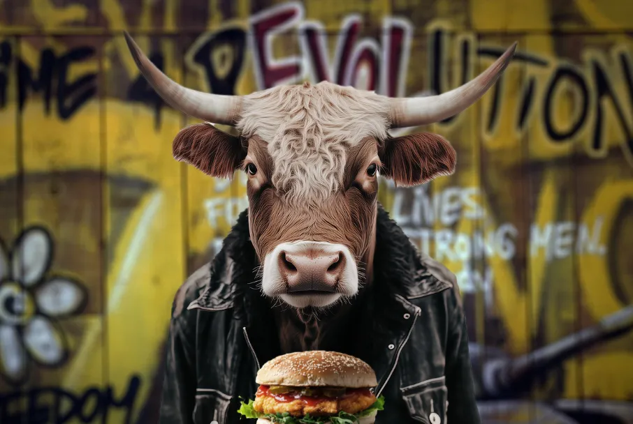 First TV commercial with NHL player & AI cow — Black Box Productions