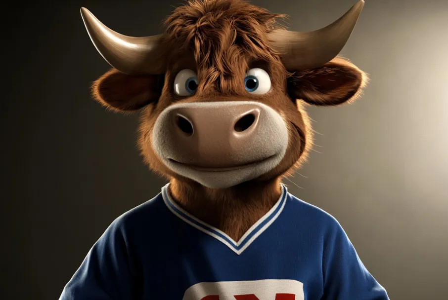 First TV commercial with NHL player & AI cow — Black Box Productions