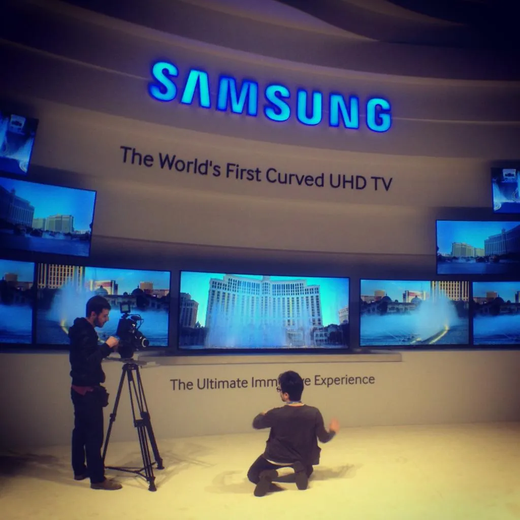 Samsung at CES — 4K production
