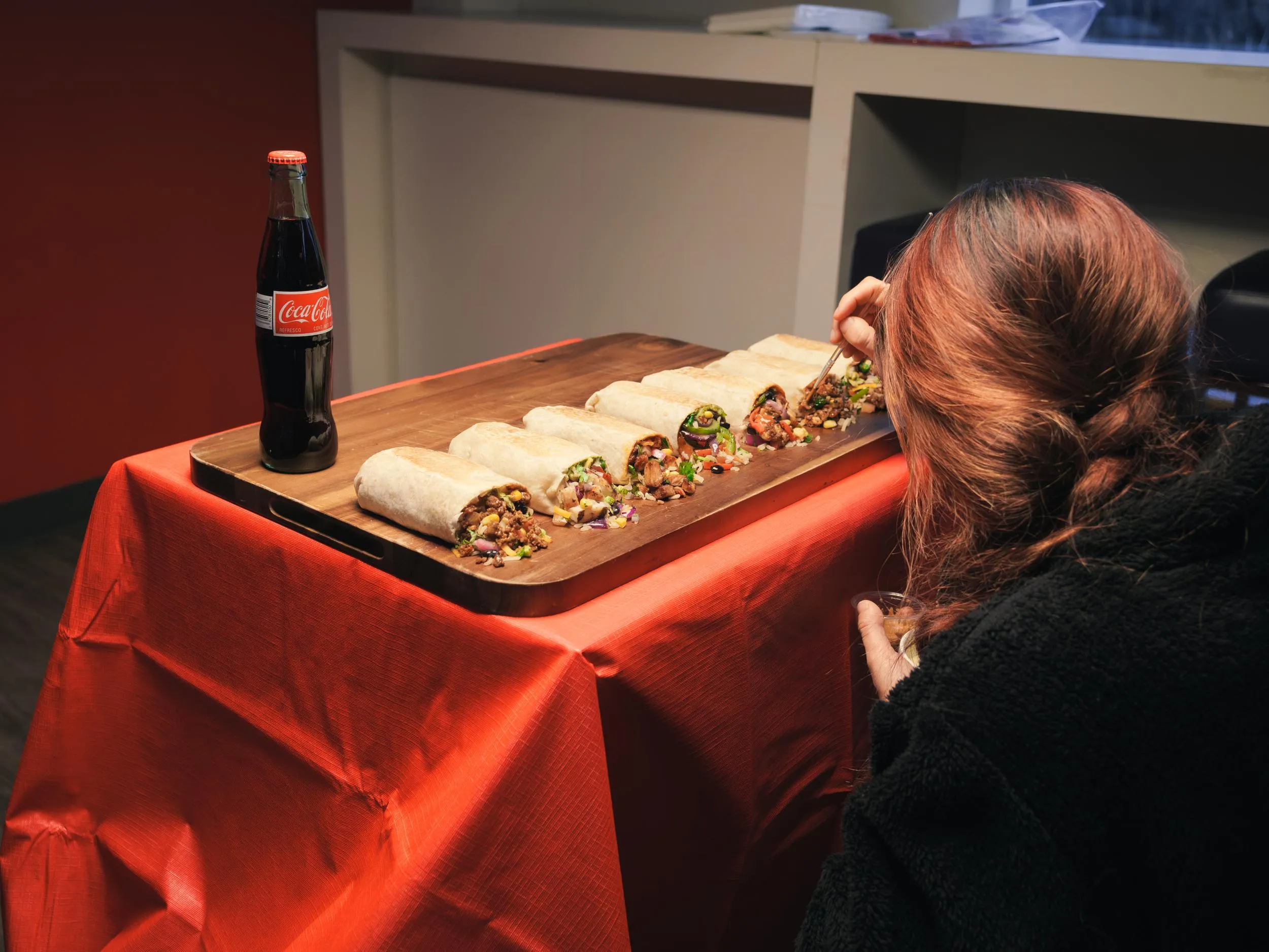 Stylisme alimentaire Quesada — tournage objectif sonde