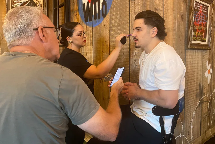 Publicité La Belle et La Boeuf — Coulisses