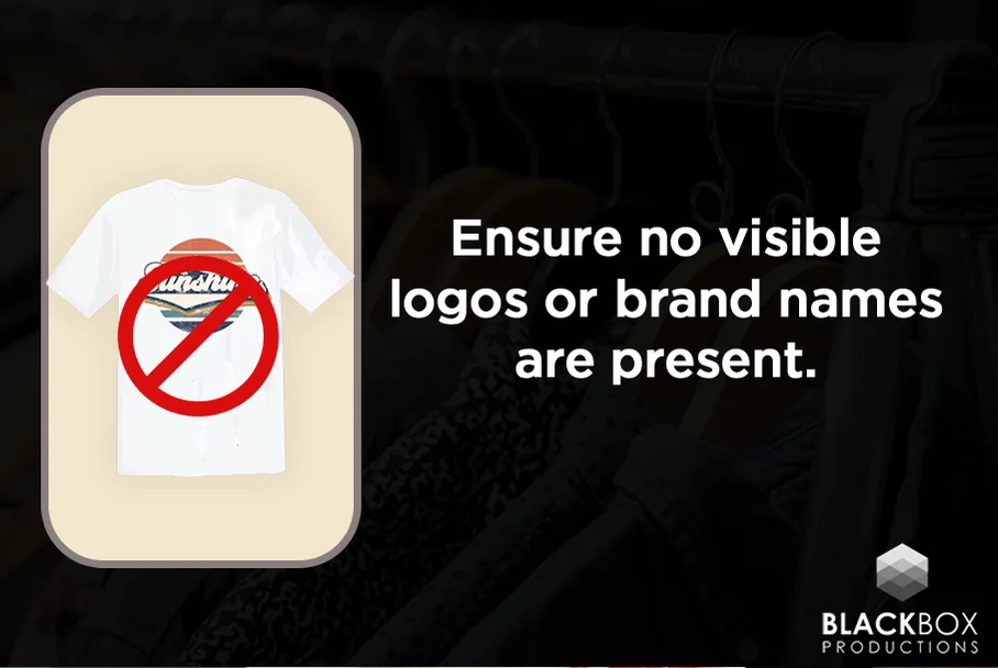 Ensure no visible logos or brand names are present