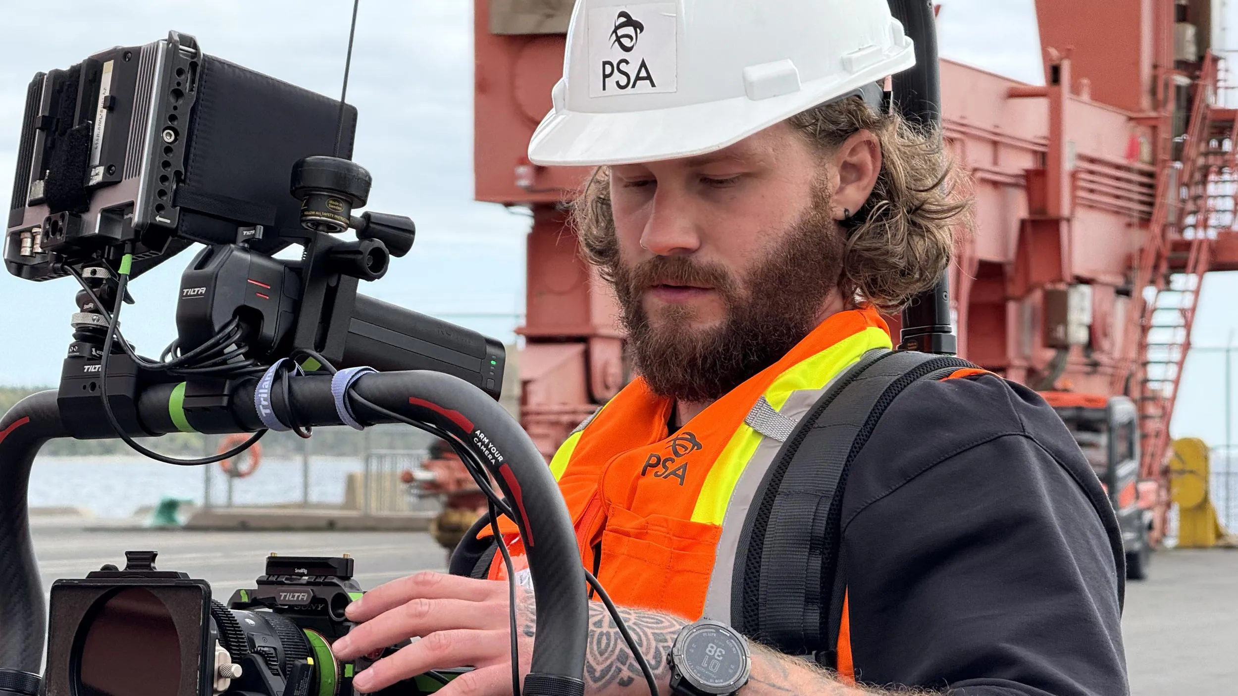 Opérations portuaires MSC Canada — tournage multivilles