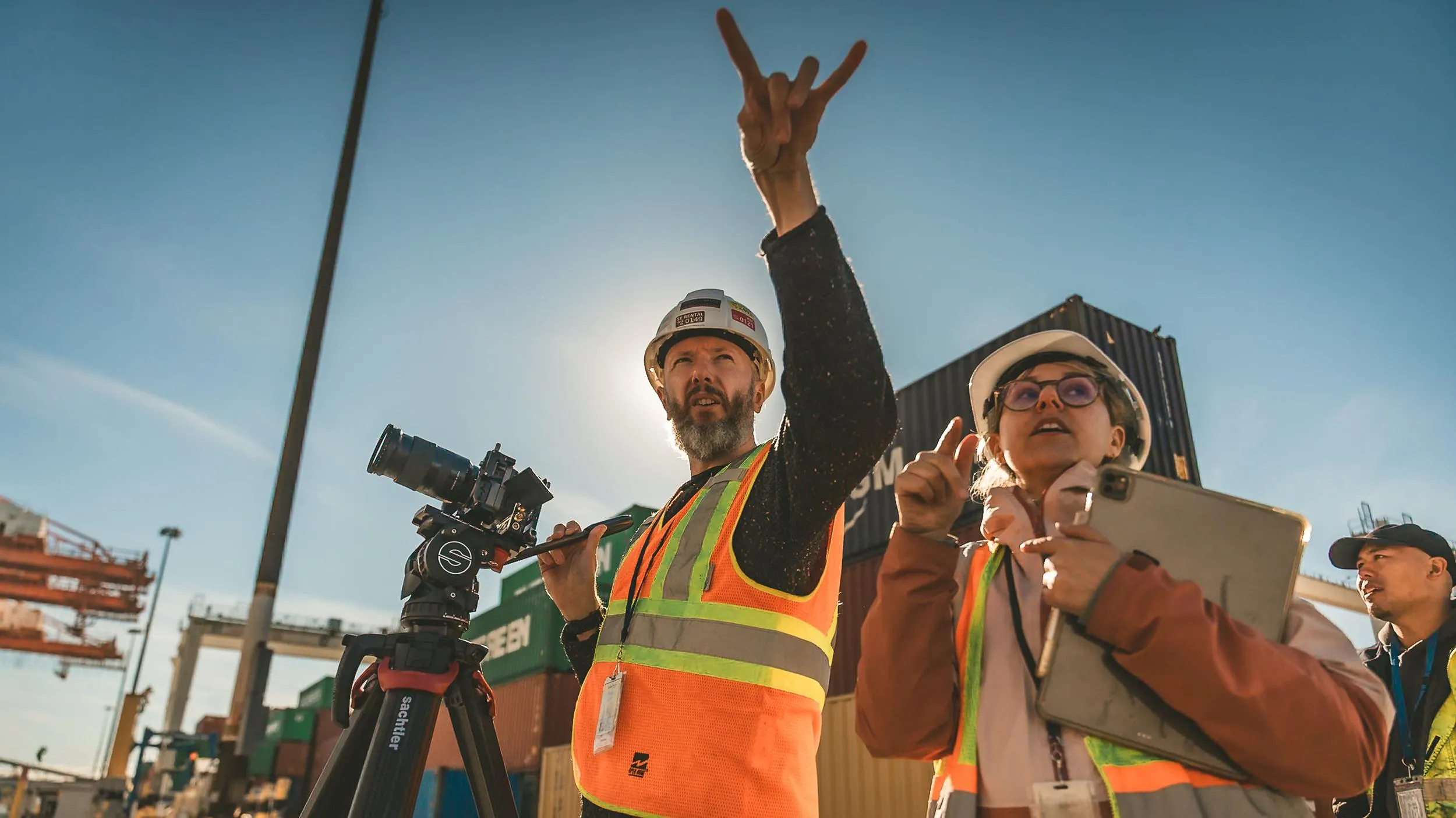 MSC Benin GCT Vanterm — perspective depuis la grue portique